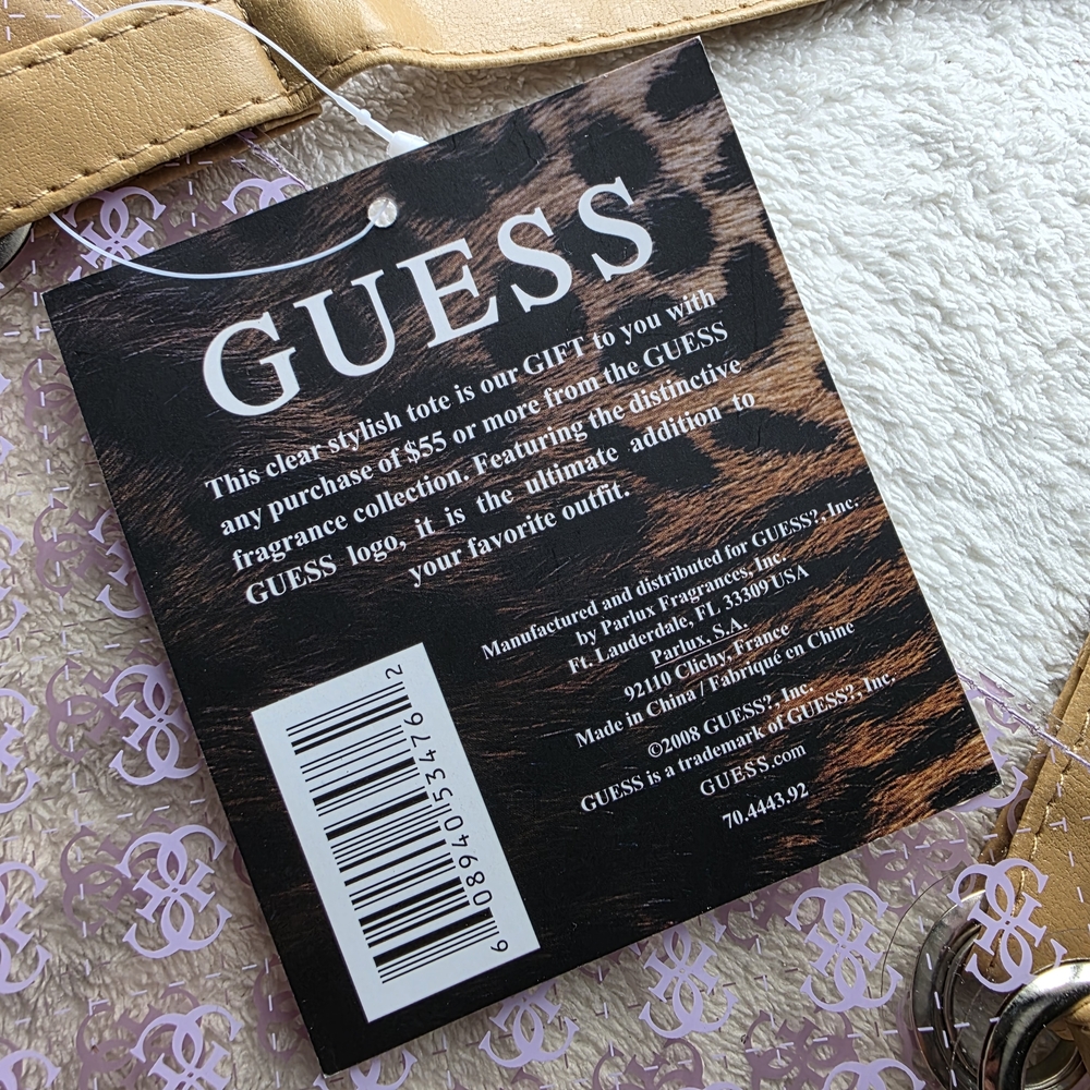 Y2K Vintage Clear Tote - Picture 4 of 7